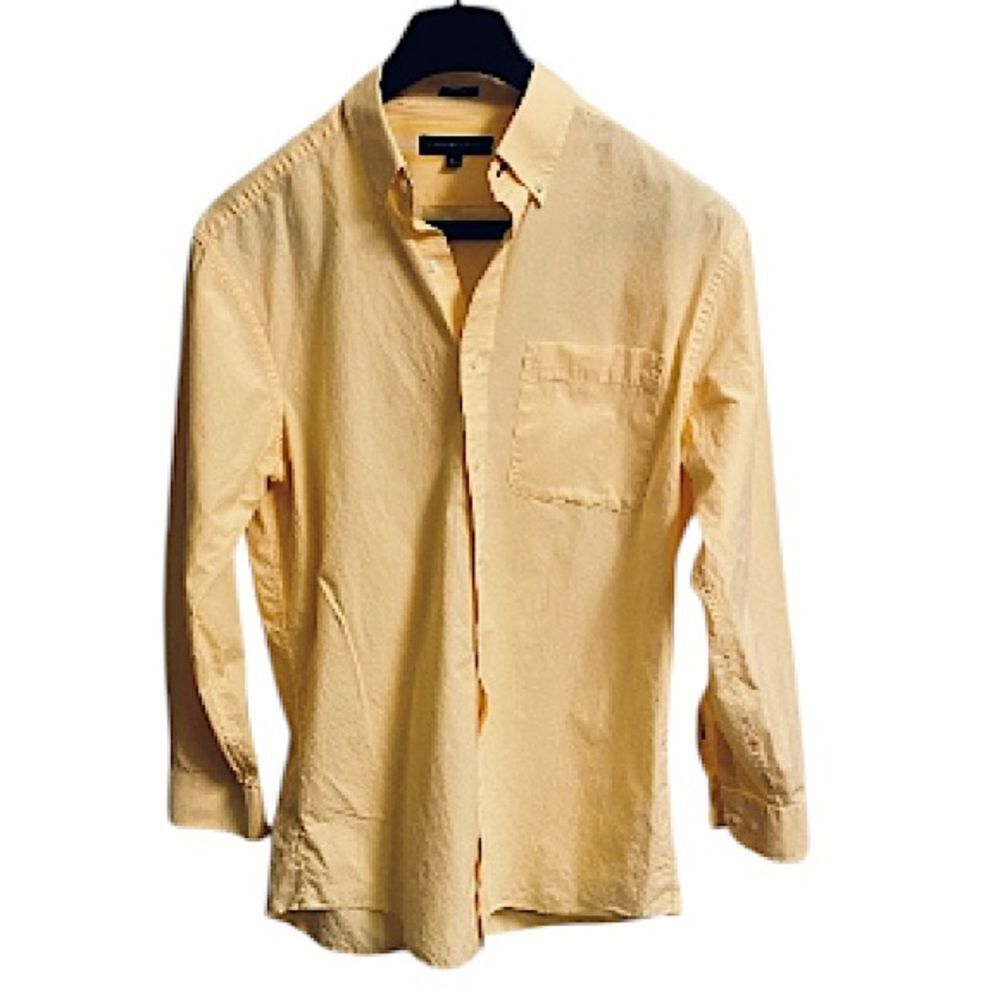 Tommy Hilfiger Mens Size 15.5 32-33 Button Down Shirt  Classiccore Retro Preppy